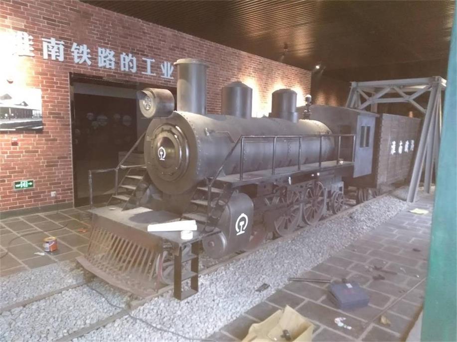 博尔塔拉蒸汽火车模型